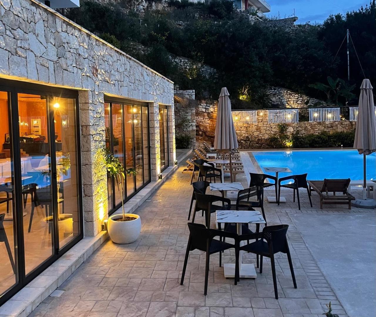 Hotel Platon Саранда Экстерьер фото